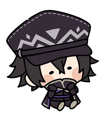 んまほっぺ 刀剣乱舞 大倶利伽羅 マスコットぬいぐるみ ③ 大倶利伽羅 んまほっぺシリーズ マスコットぬいぐるみ 「刀剣